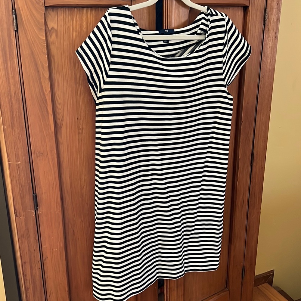 Gap striped dress, size XL